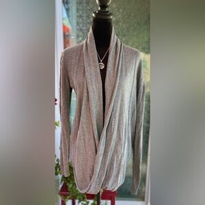 Max Studio Gray Cardigan Size Large